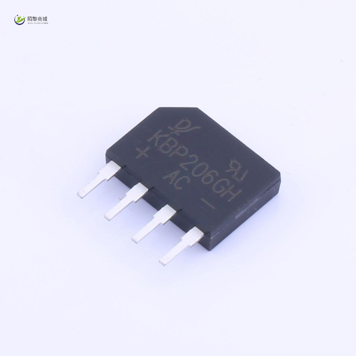 全新原装KBP206GH正品/600V 2A