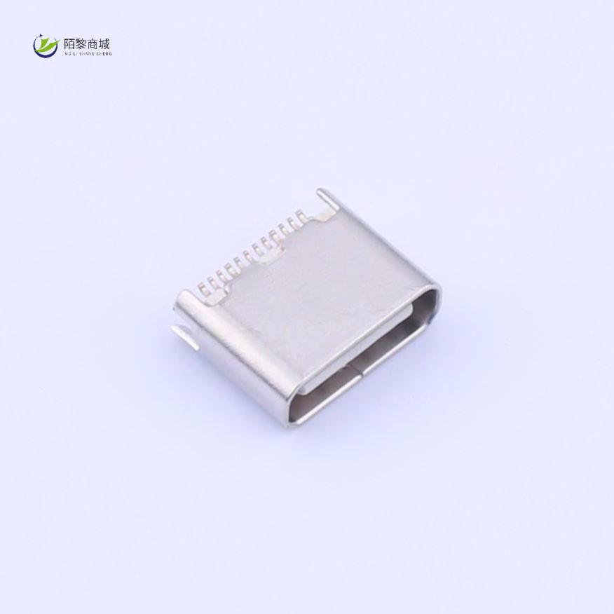 全新原装U263-241N-4BQC14正品/Type-C 母座 夹板