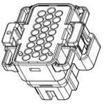 原装正品4-1437287-7全新MERTEC 32 W PLUG 130025603205