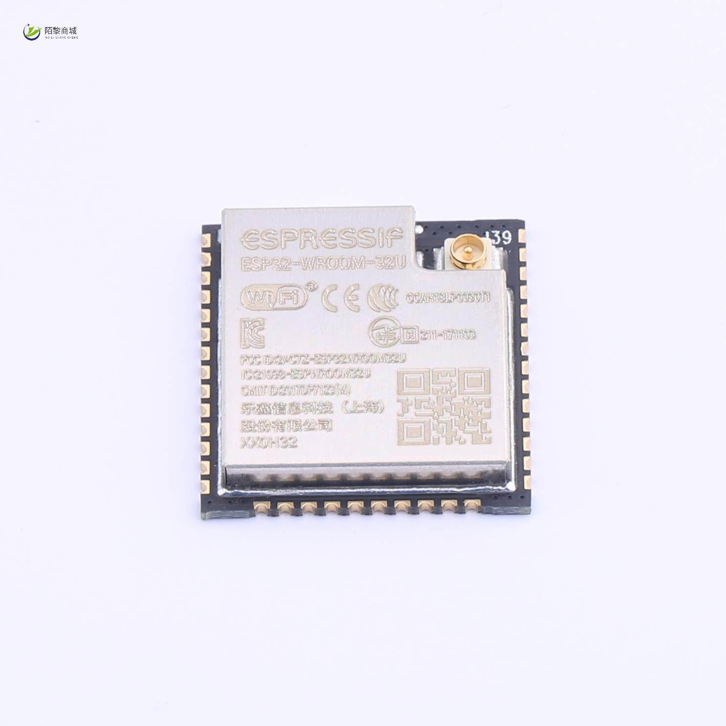 全新原装ESP32-WROOM-32U(4MB)正品/ESP32-WROOM-32U(4MB)
