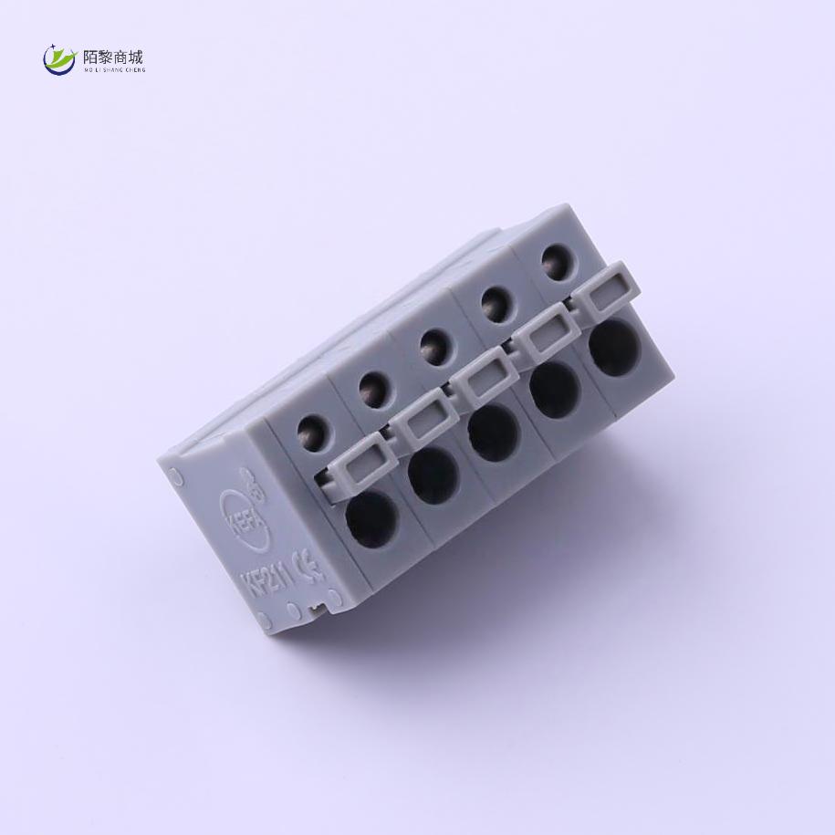 全新原装KF211V-5.0-5P正品/弹簧式接线端子 K