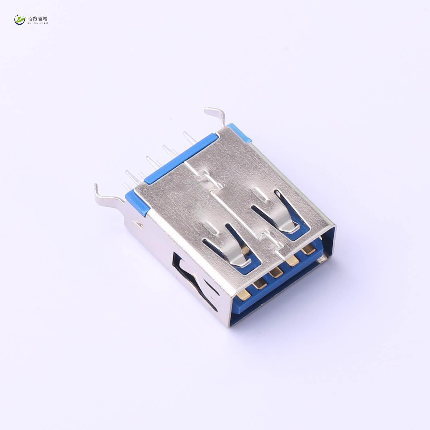 全新原装USB-302LD-ARW正品/Type-A 母座 直插 无卷边