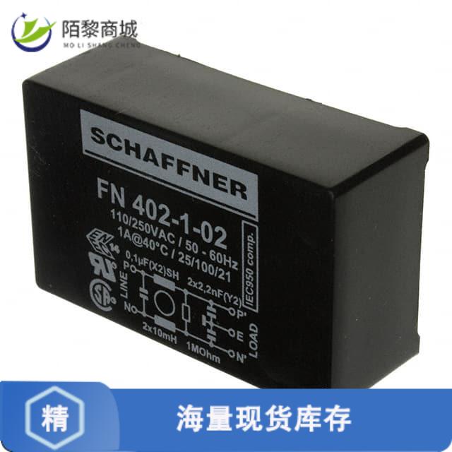 全新原装FN402-1-02正品/LINE FILTER 250VAC 1A TH