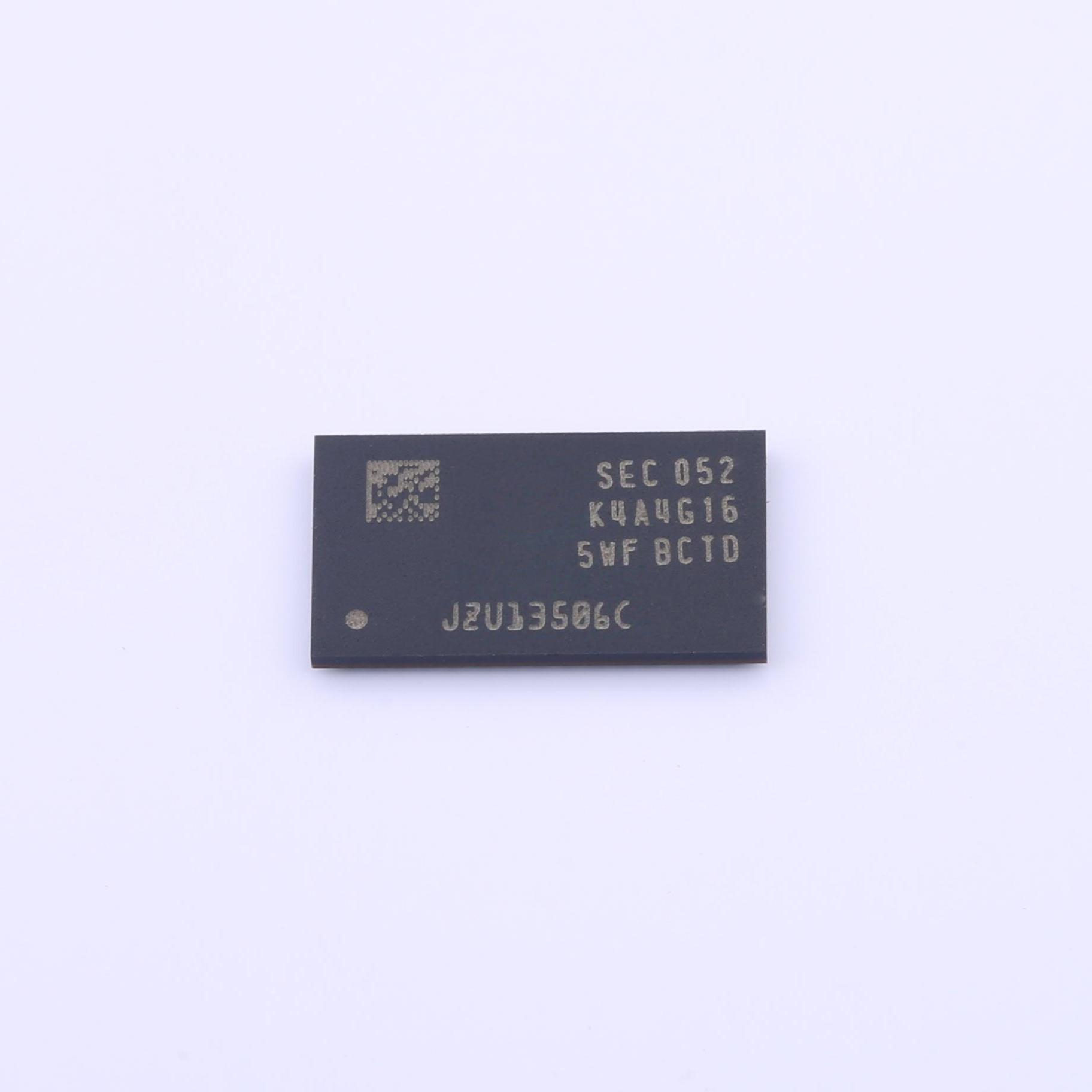 全新原装K4A4G165WF-BCTD正品/仅4Gb F-die DDR4 SDRAM
