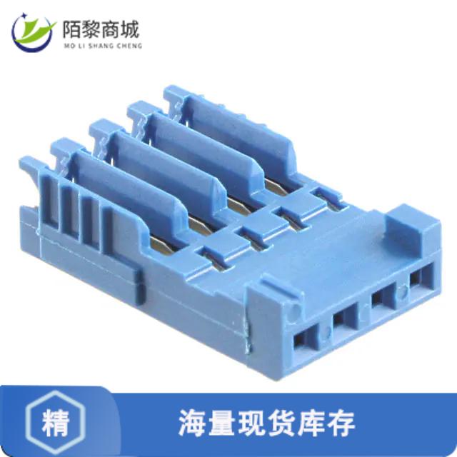 全新原装281784-4正品/CONN PLUG 4POS IDC 24-26AWG GOLD