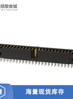 全新原装1-1761606-5正品/CONN HEADER VERT 50POS 2.54MM