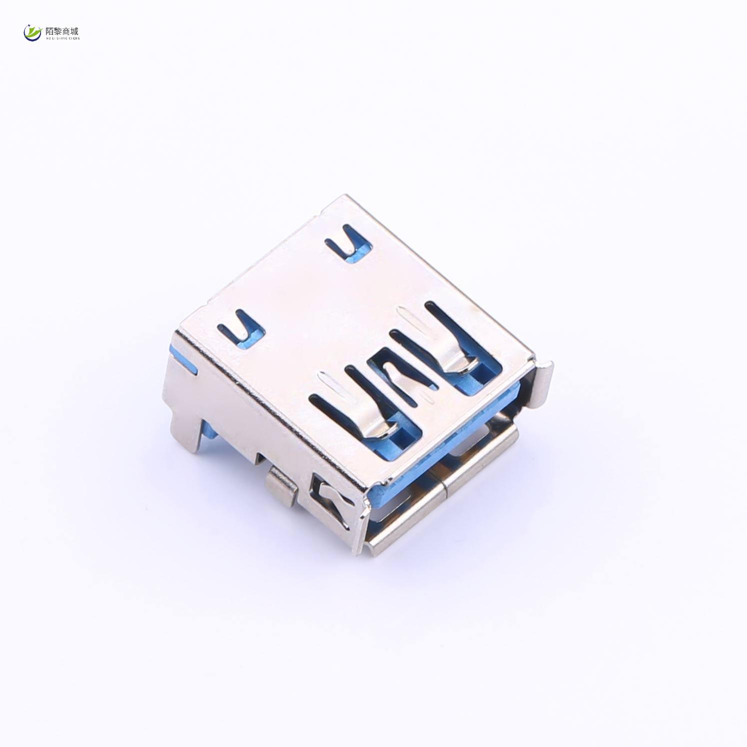 全新原装U231-091N-4BLRA00-S正品/Type-A 母座 卧贴