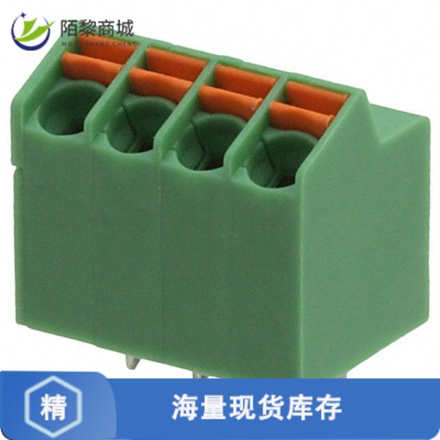 全新原装1752120正品/TERM B 4POS 25DEG 3.5MM PCB