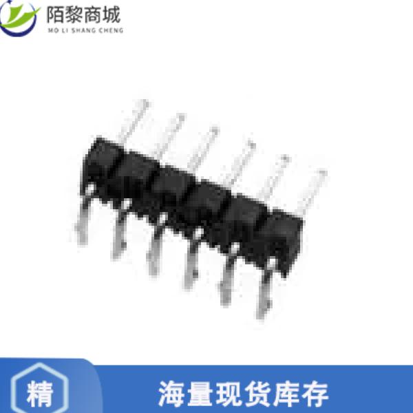 全新原装5-104349-6正品/CONN HEADER R/A 8POS 2.54MM