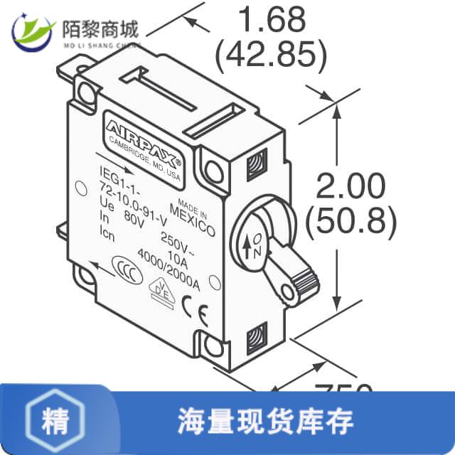 全新原装IEG1-1-62-15.0-91-V正品/CIR BRKR MAG-HYDR