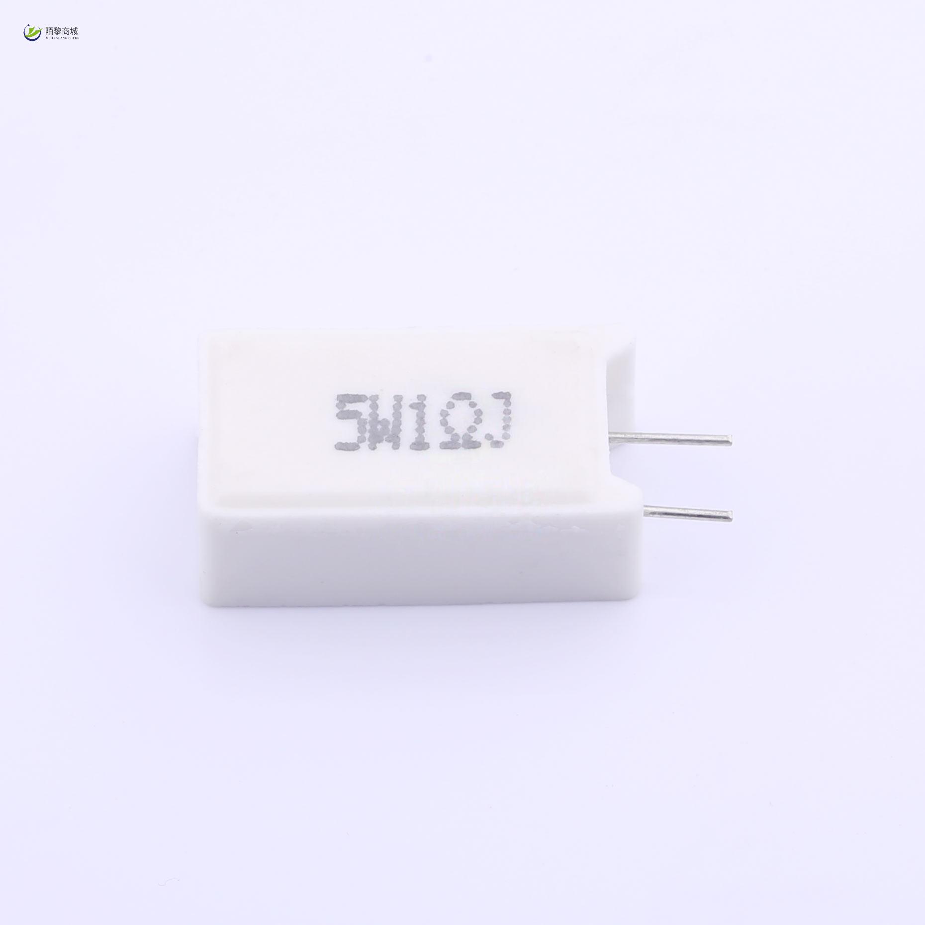 全新原装CR-M5W1ΩJ正品/插件电阻 WR_13X9.5MM_TM 1Ω ±