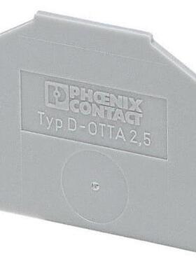 全新原装0790417正品/CONN TERM BLK END PLATE RAIL GRY