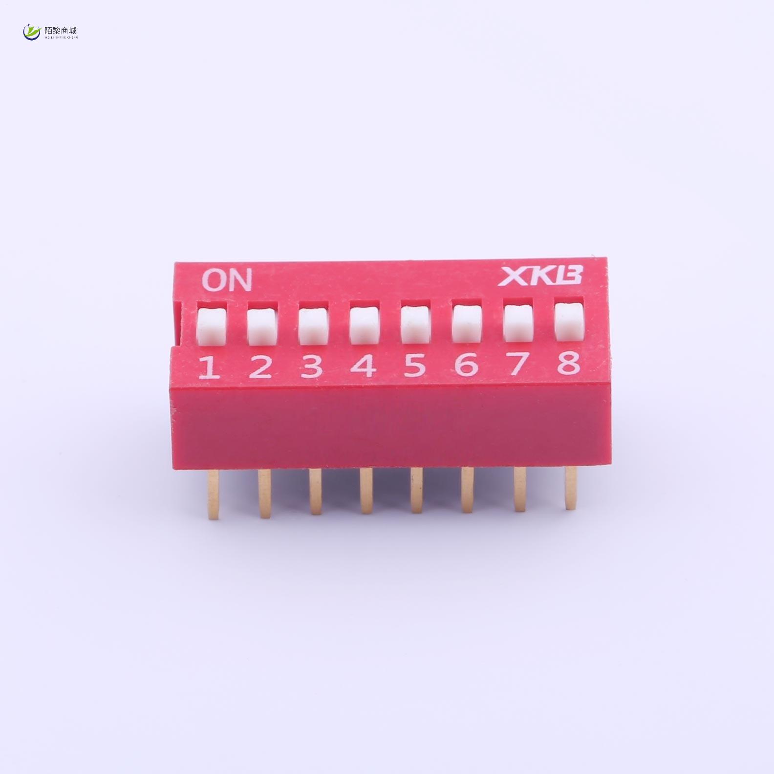 全新原装DS-08RP正品/180度2.54mm 8位