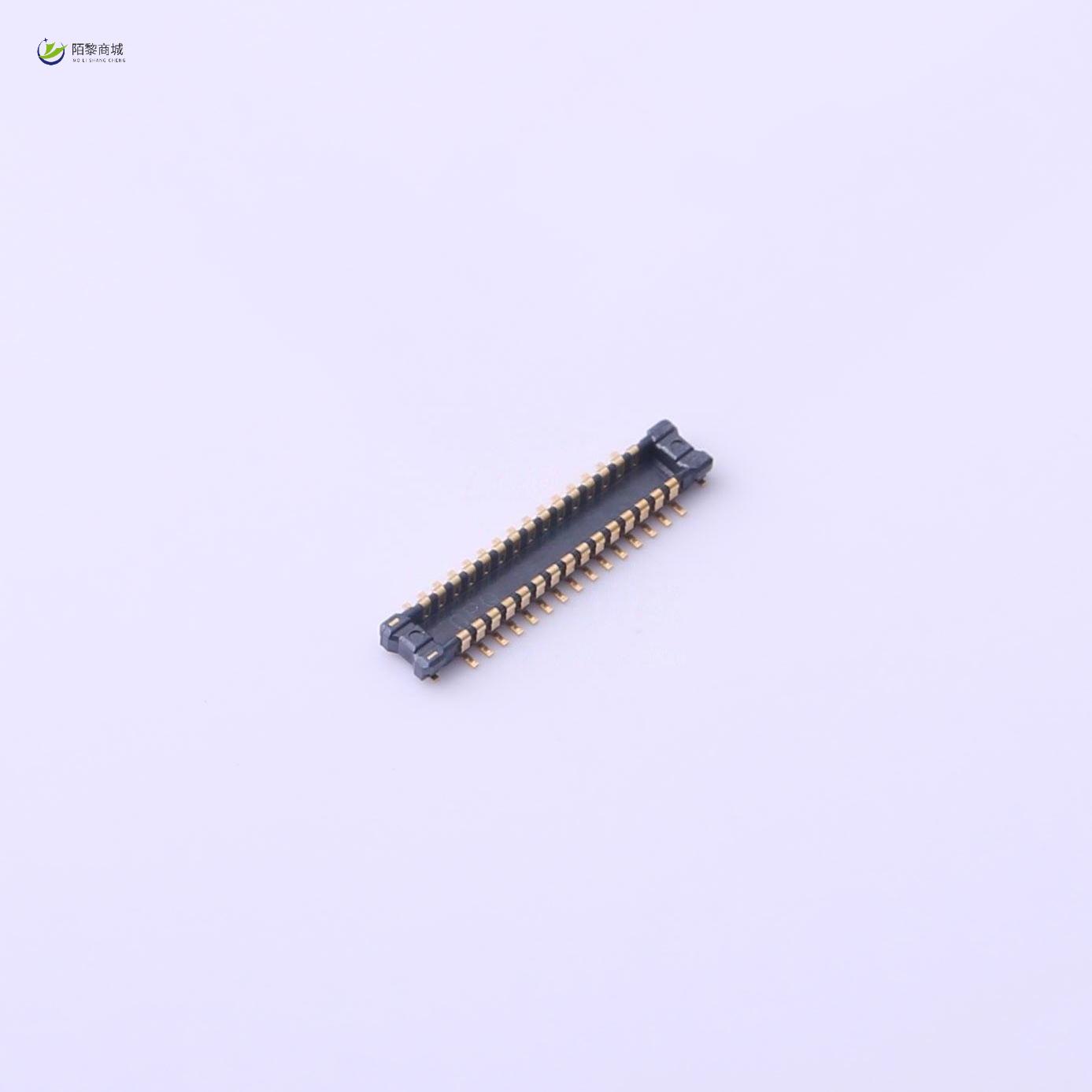 全新原装AXE630124D正品/PIN：30 间距0.4mm 公 立贴