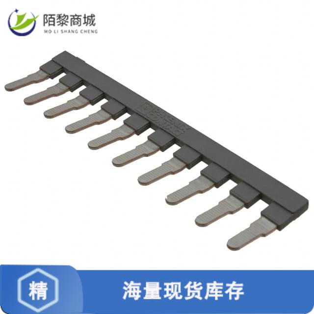 全新原装3006137正品/JUMPER TERM BLK 10POS FLAT PIN