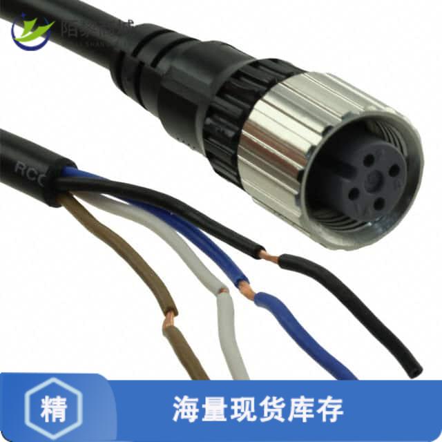 全新原装XS2F-M12PVC4S2M正品/CBL 4POS FMALE TO WIRE