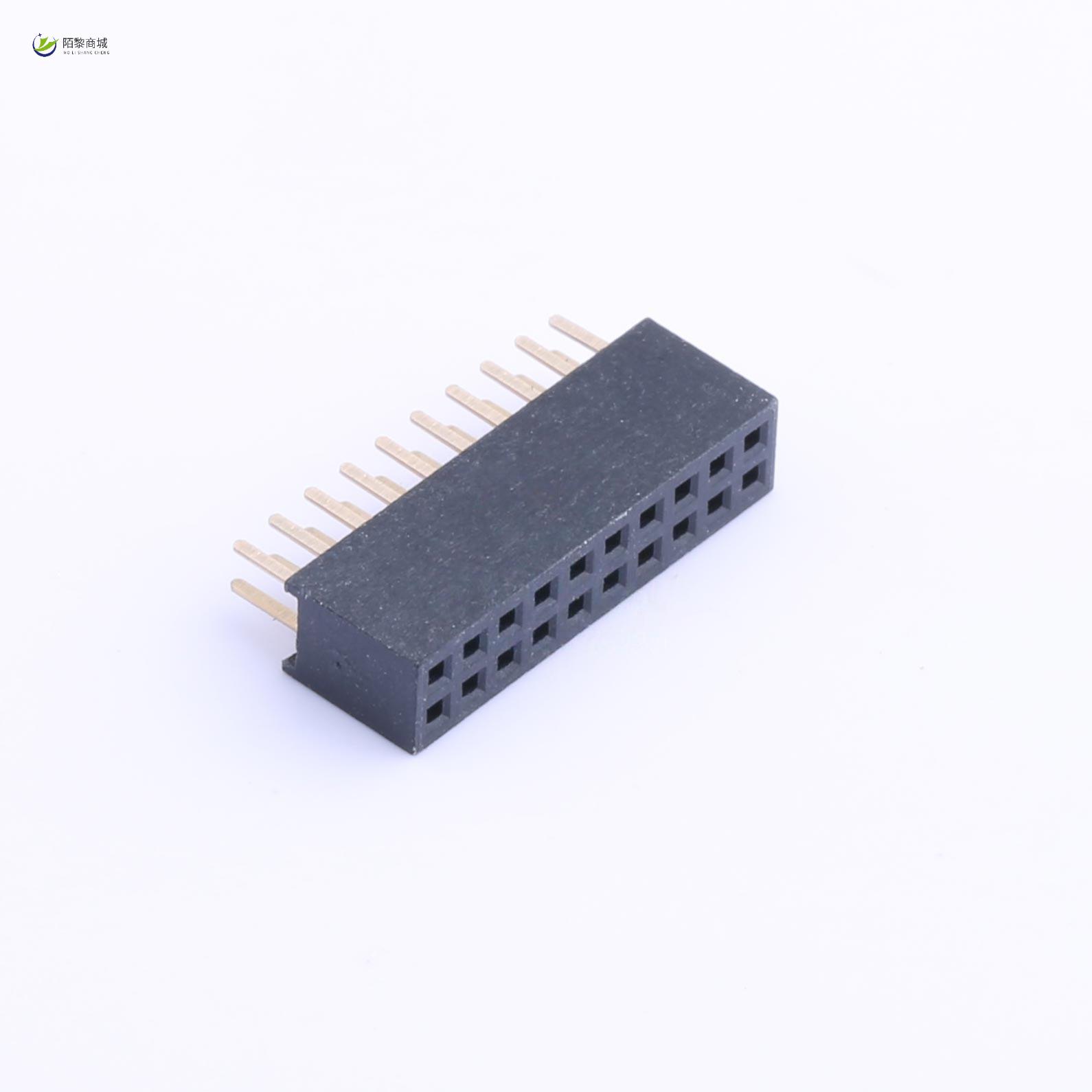 全新原装X1321FV-2X10-C43D24正品/1.27mm 2x10P