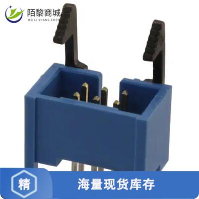 全新原装2-1761608-1正品/CONN HEADER VERT 6POS 2.54MM