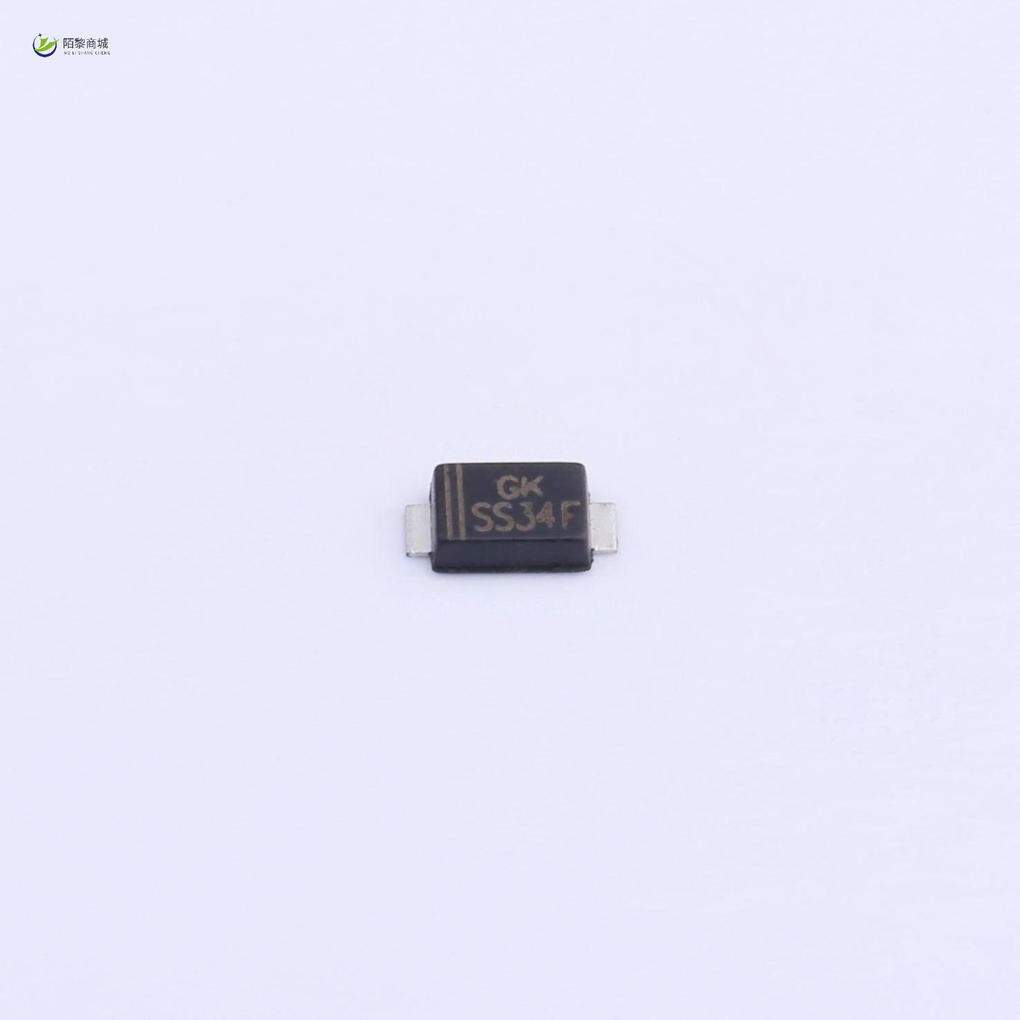全新原装SS34F正品/40V 3A 550mV@3A
