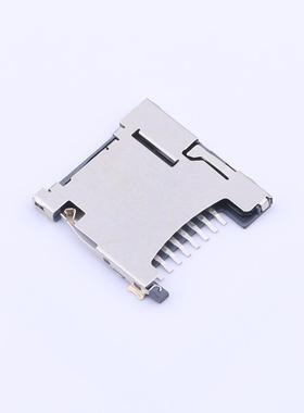 XKTF-1251-1原装正品MicroSD卡(TF卡) 卡座 自弹式