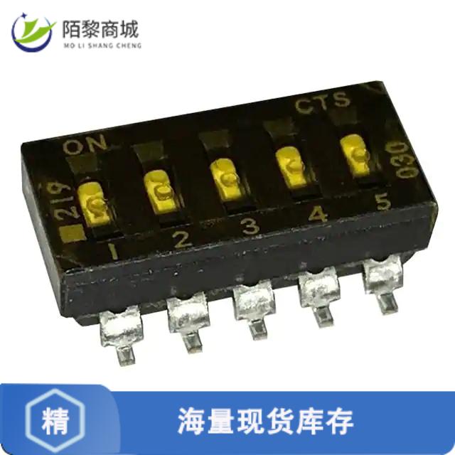 全新原装219-5LPSTR正品/SWITCH SLIDE DIP SPST 100MA