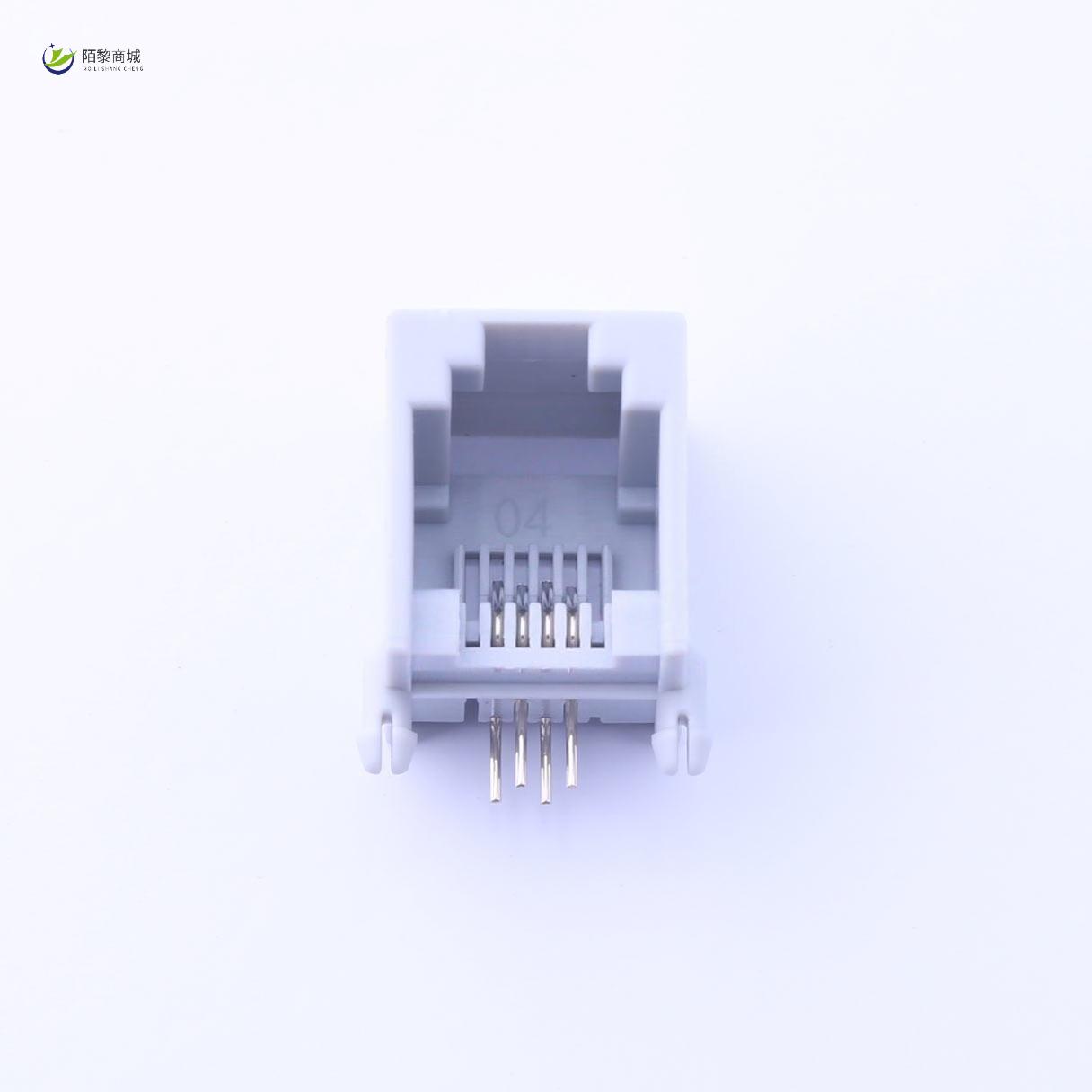 全新原装R-RJ11R04P-A800正品/RJ11 电话插座 6P4