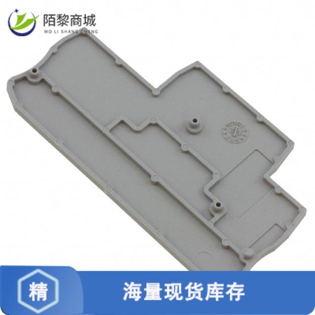 全新原装3040096正品/CONN TERM BLK END PLATE GRAY