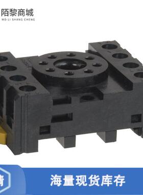 全新原装PF083A-E正品/RELAY SOCKET 8 POSITION DIN RAIL