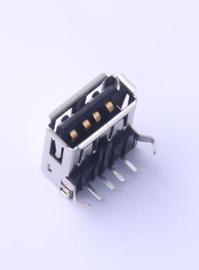 全新原装FUS202-FDBK6K正品/Type-A 母座 弯插