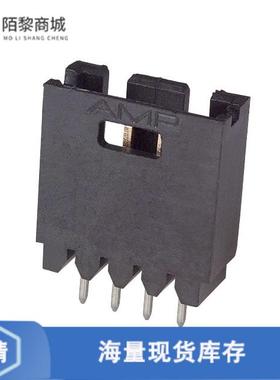 全新原装103414-2正品/CONN HEADER VERT 4POS 2.54MM