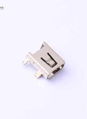 全新原装U-M-M8SS-W-1正品/Mini-B 母座 卧贴