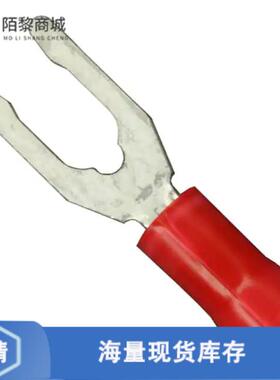 全新原装52454正品/CONN SPADE TERM 16-22AWG #8 RED