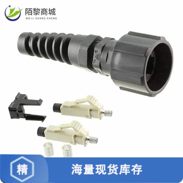 全新原装1828618-1正品/CONN FIBER LC PLUG DUPLX 125UM