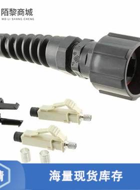 全新原装1828618-1正品/CONN FIBER LC PLUG DUPLX 125UM
