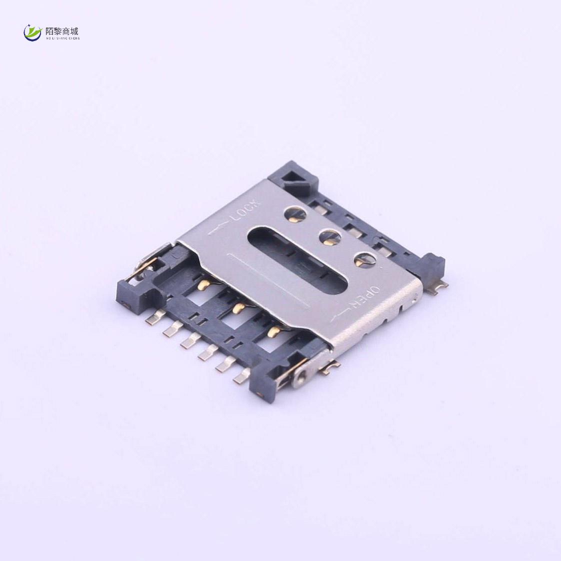 全新原装SNO-1330正品/SD/SIM/TF卡插座 6Pins
