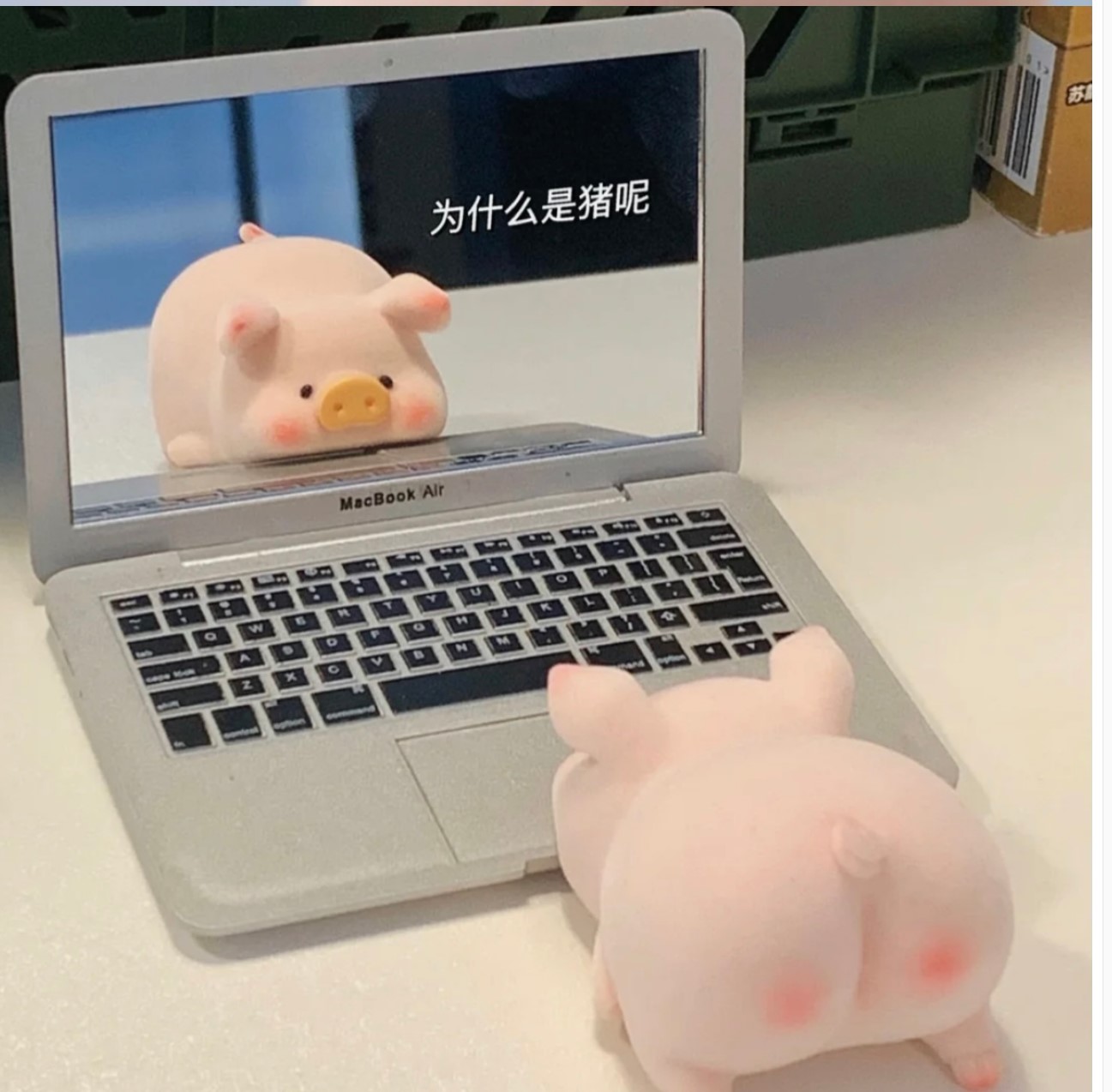 苹果笔记本电脑造型便携mac镜子