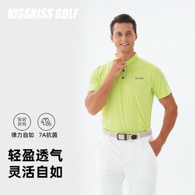 高尔夫时尚运动男士短袖T恤