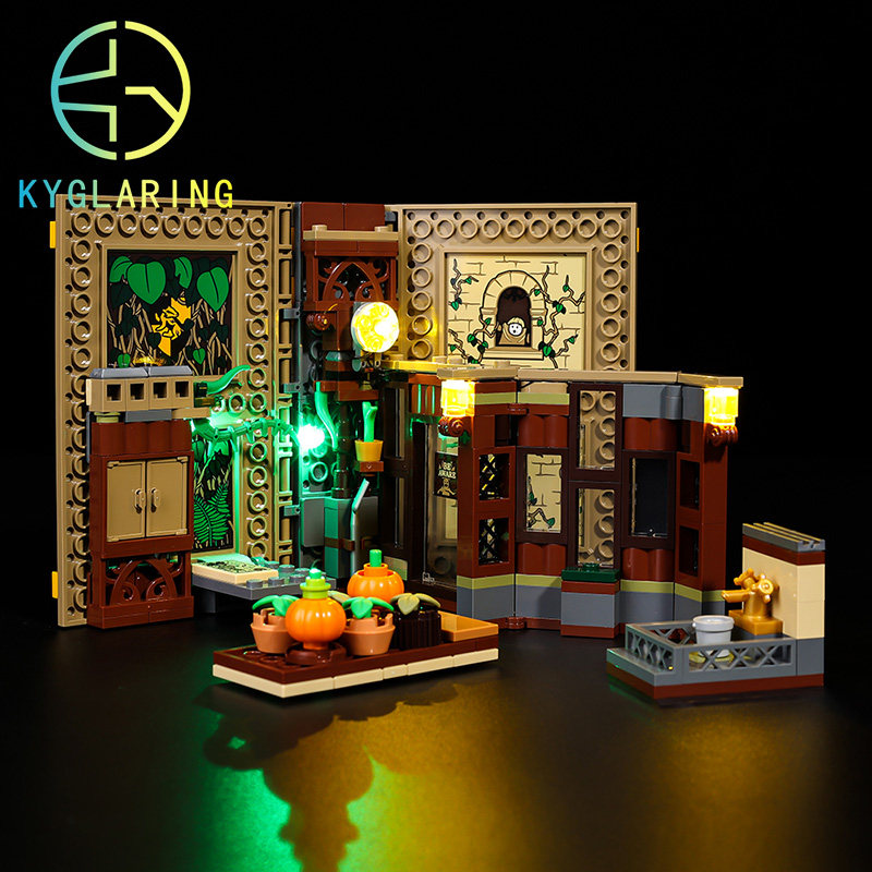适用乐高76384魔法书屋LED灯饰