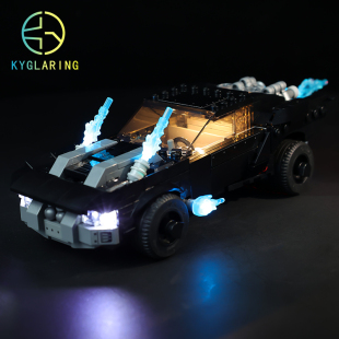 KY可匀适用于乐高76181蝙蝠侠战车超级英雄系列LED积木玩具灯饰