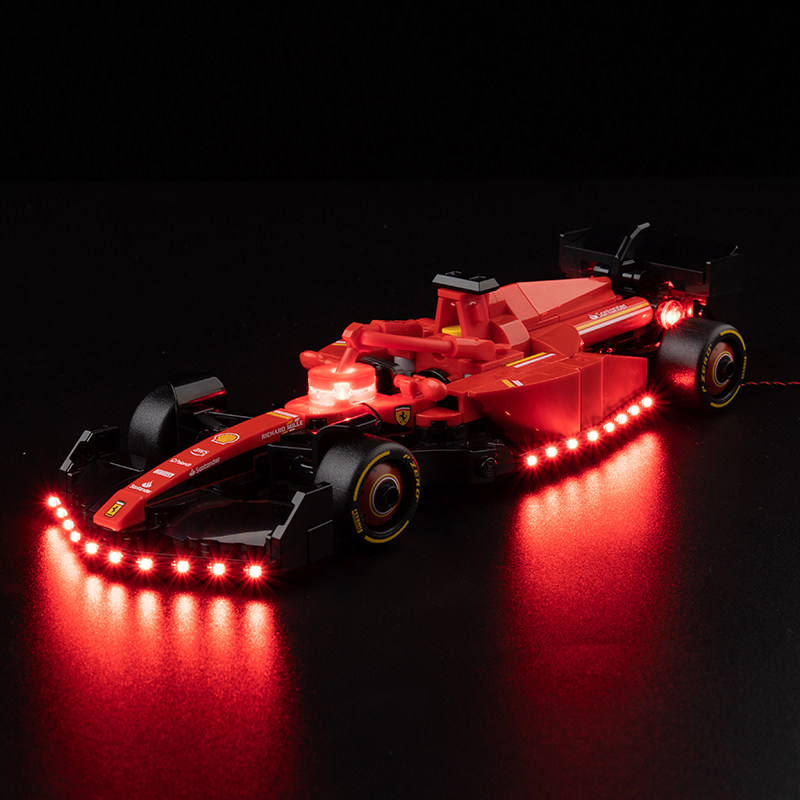 适用于乐高超级赛车F1车队LED灯
