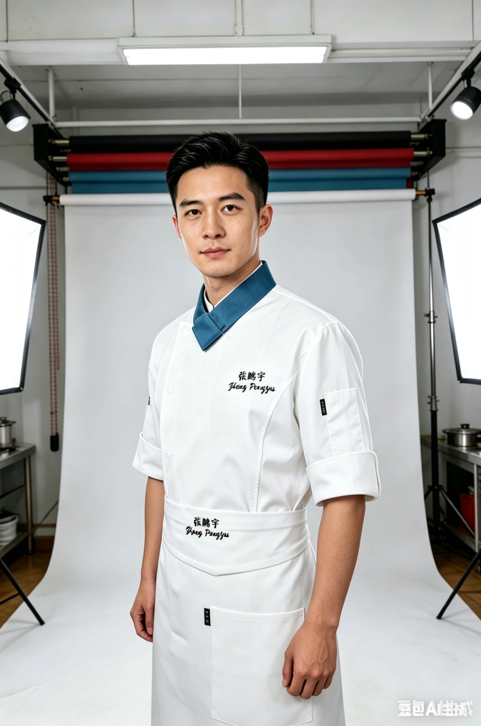2026年工作服白色四季餐饮酒店工作服工衣厨师服白色马蹄袖七分袖