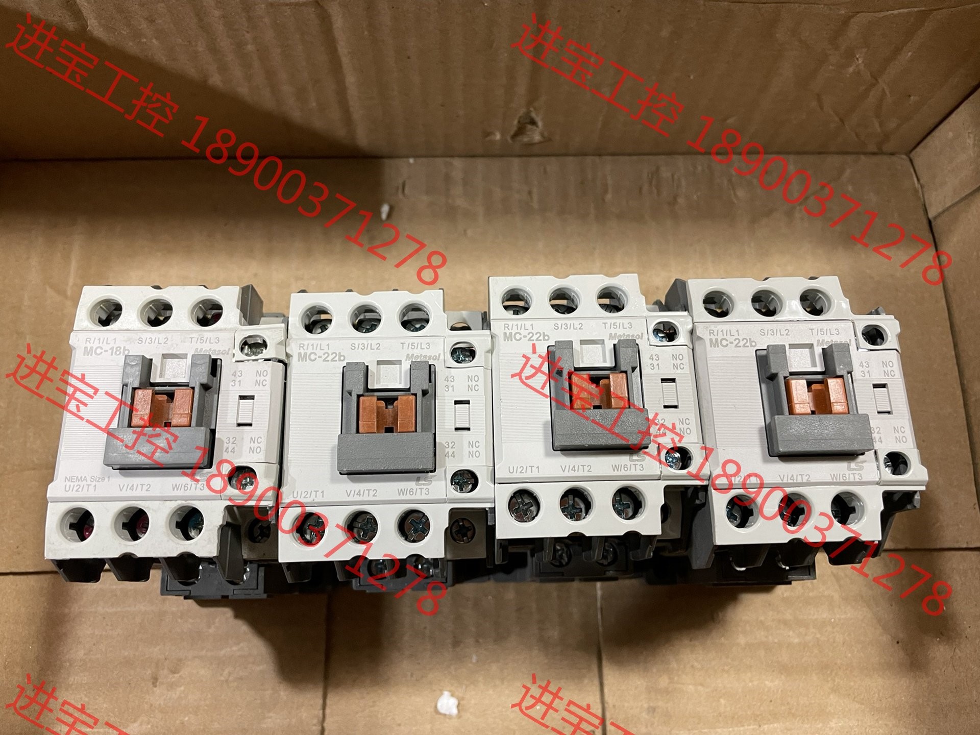 议价 LS交流接触器MC-18b/22b 拆机原装正品 8成新 线