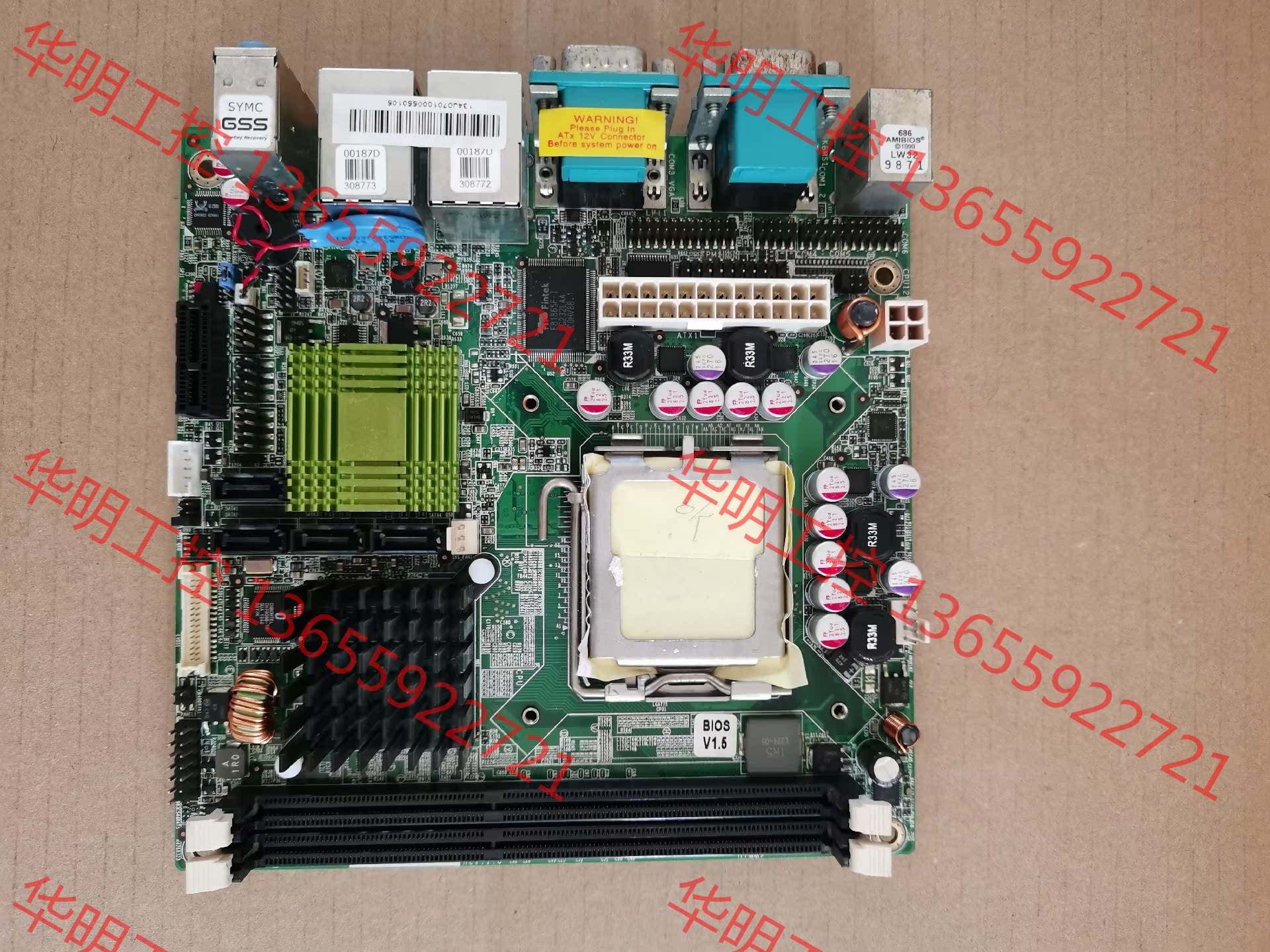 议价 威达IOBP-G412-R10主板，二手拆机测试好发货。