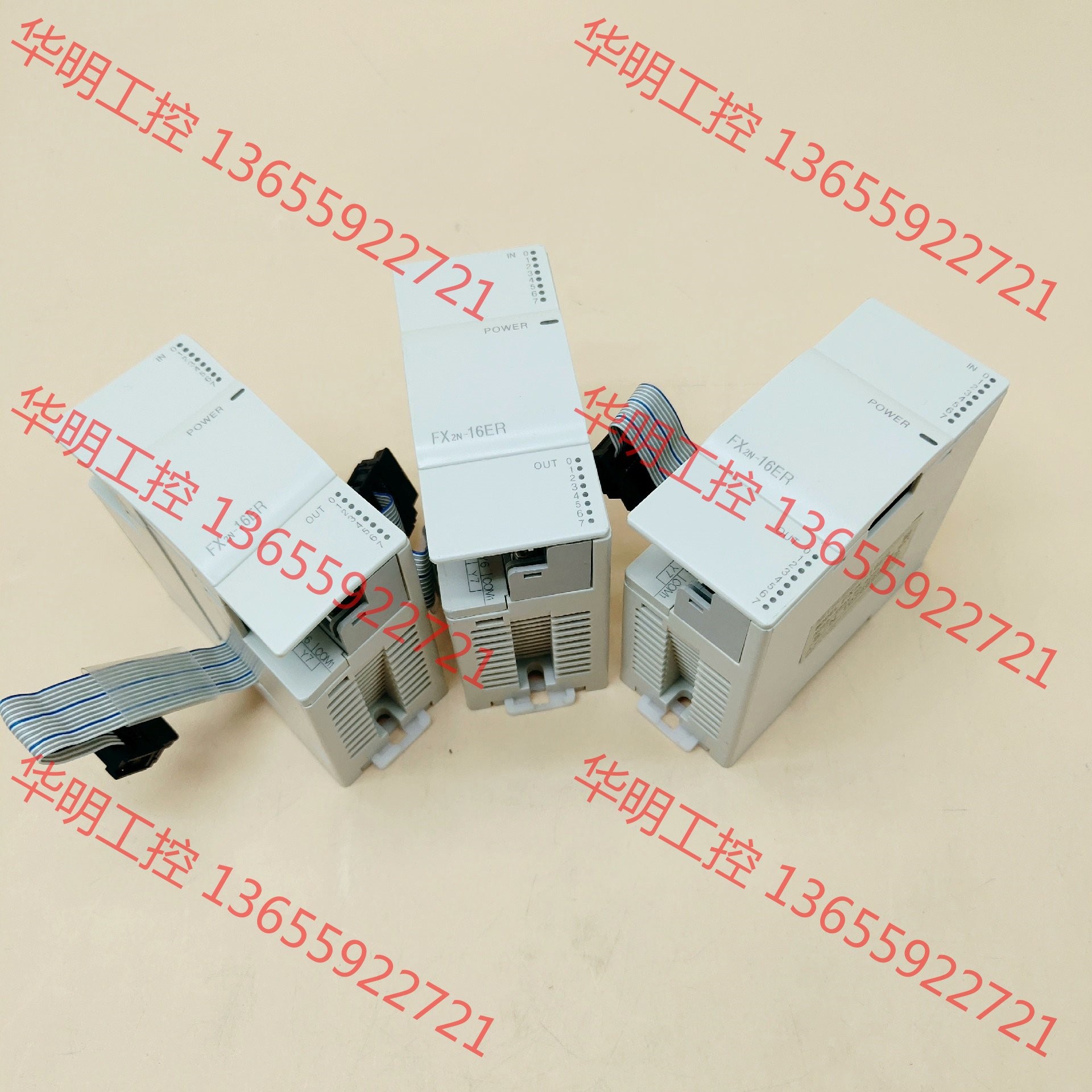 议价 三菱PLC扩展模块FX2N-16ER包邮顺丰9成新，支持验货