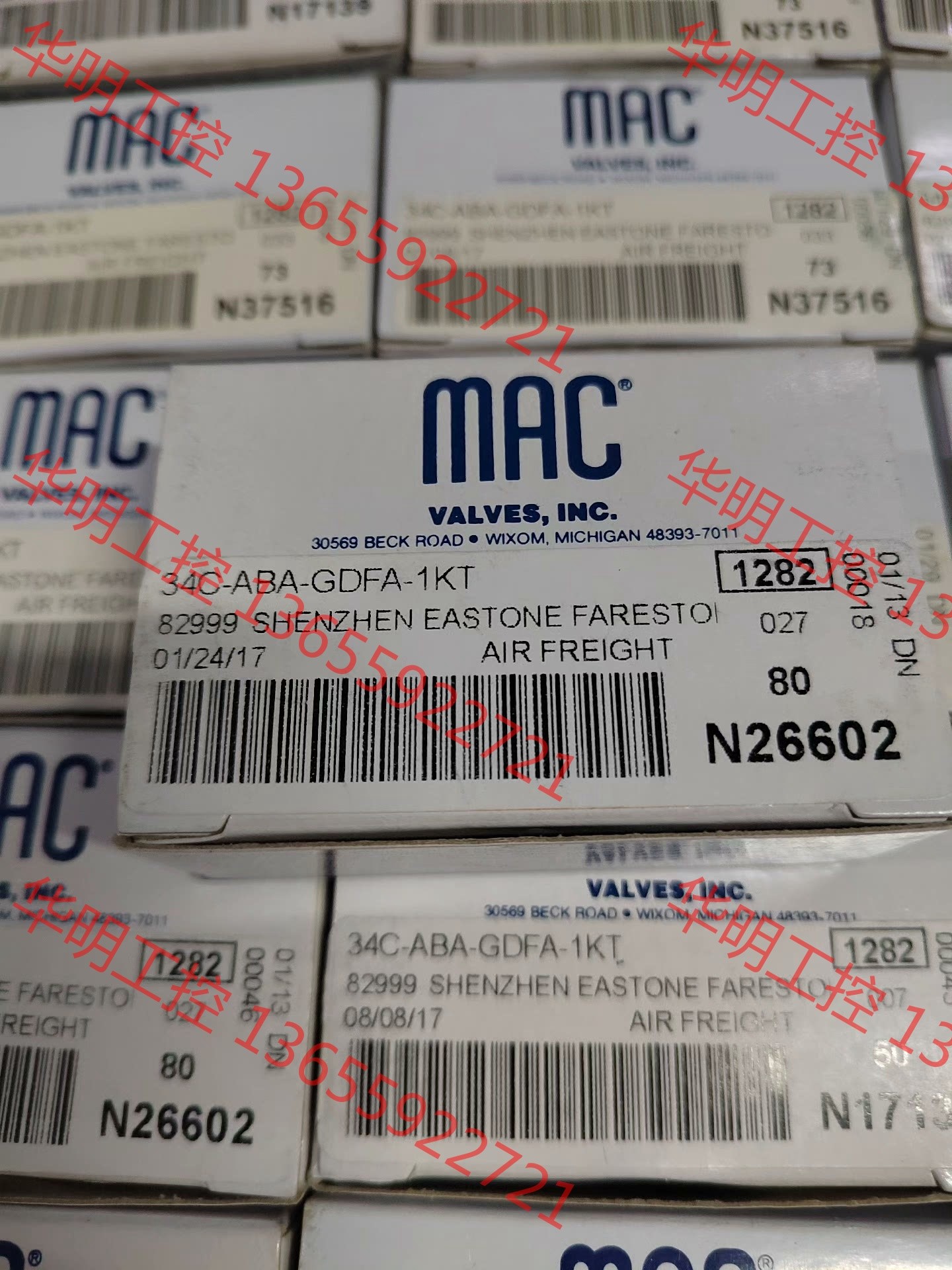 议价 MAC高速电磁阀 34C-ABA-GDFA-1KT  128