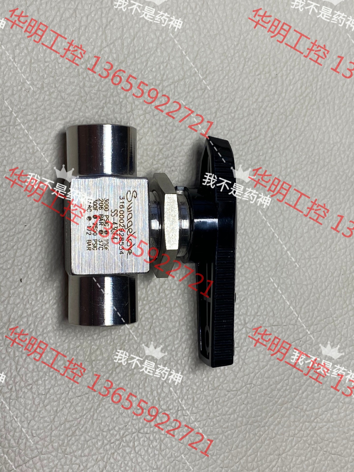 议价 世伟洛克SS-43GF4不锈钢 1 件式 40G 系列球阀，