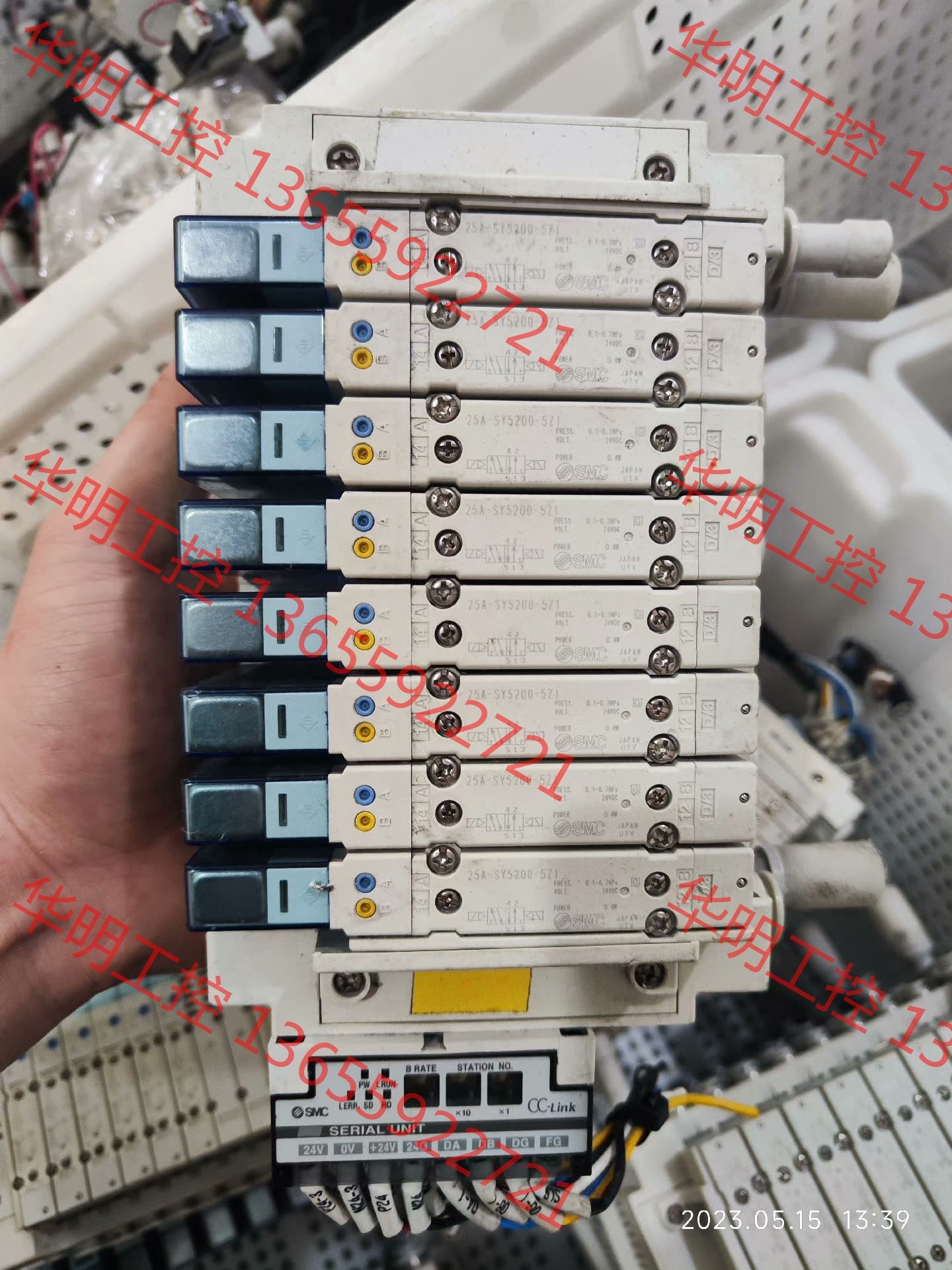 议价 议价 25A-SY5200-5Z1  SMC拆机电磁阀成色不错 E