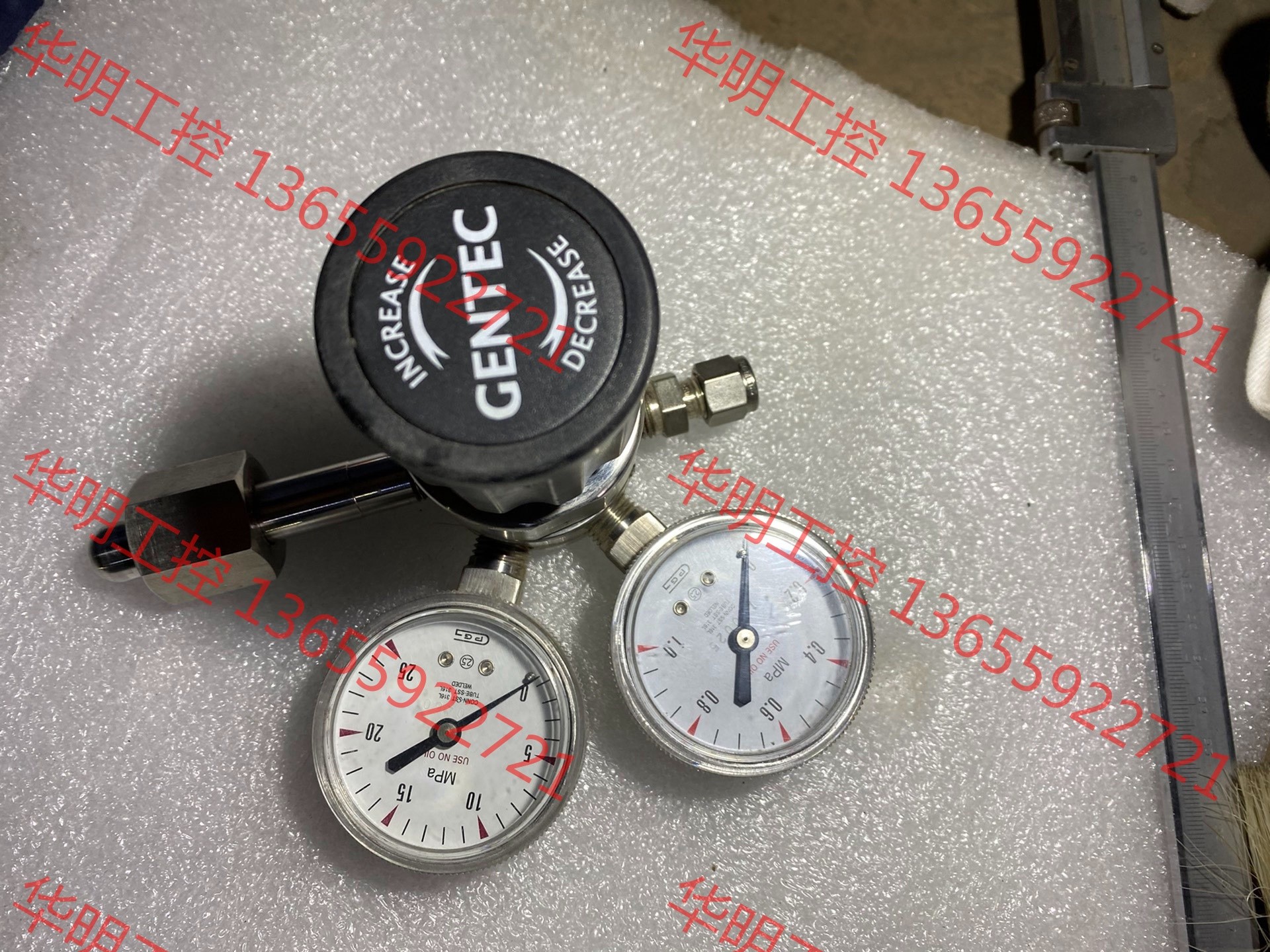 议价 美国捷锐减压阀R21SL不锈钢减压阀防腐减压器减压阀减压表G