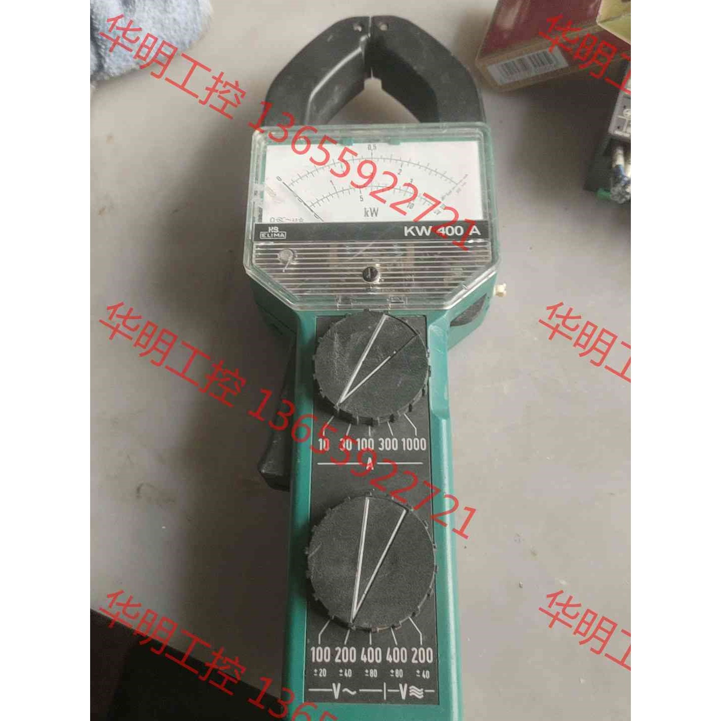 议价 德国进口HB  ELIMA   KW 400 A钳表,实物图