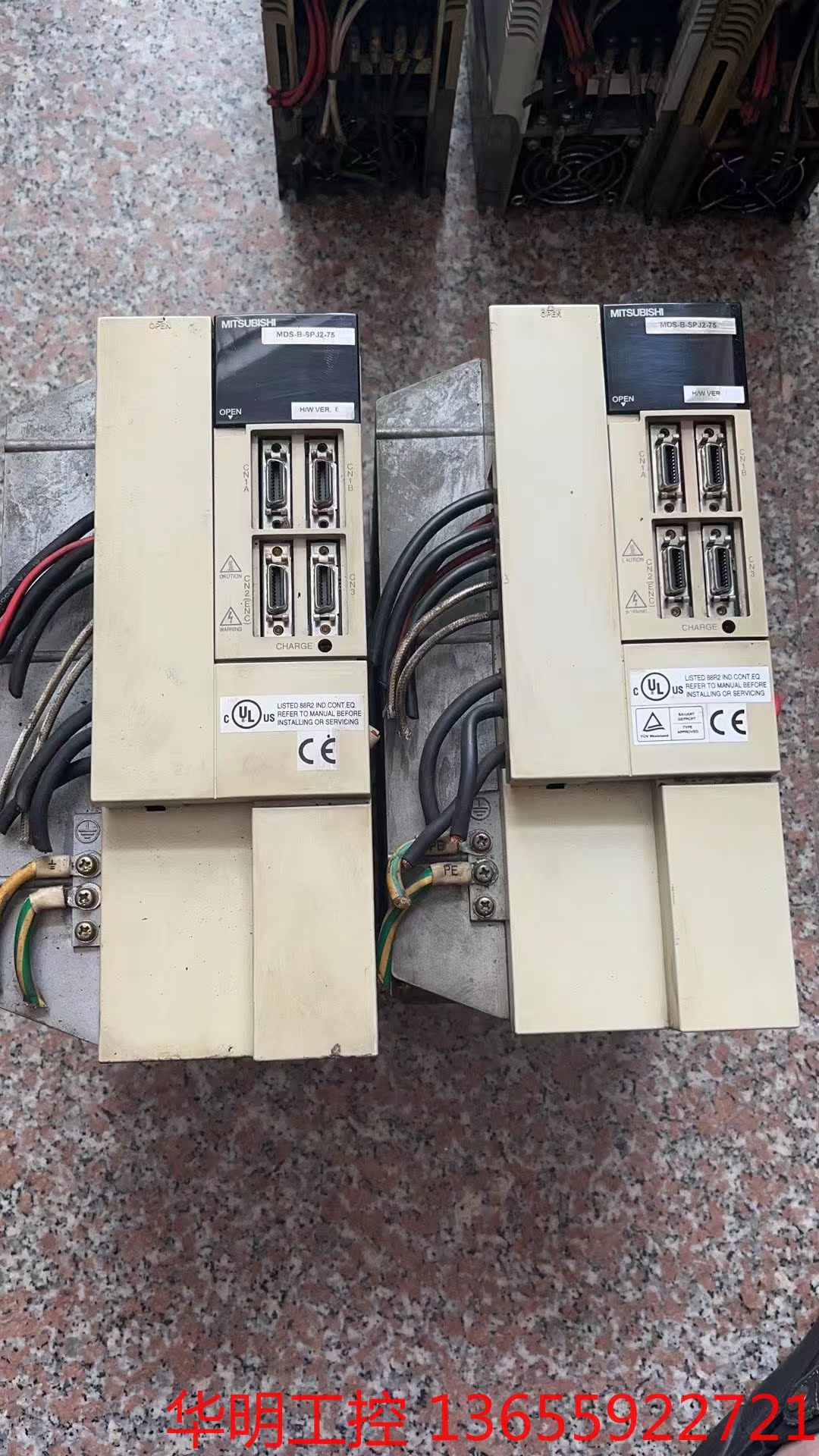 议价 三菱数控驱动MDS-B-SPJ2-75拆机包好实图拍